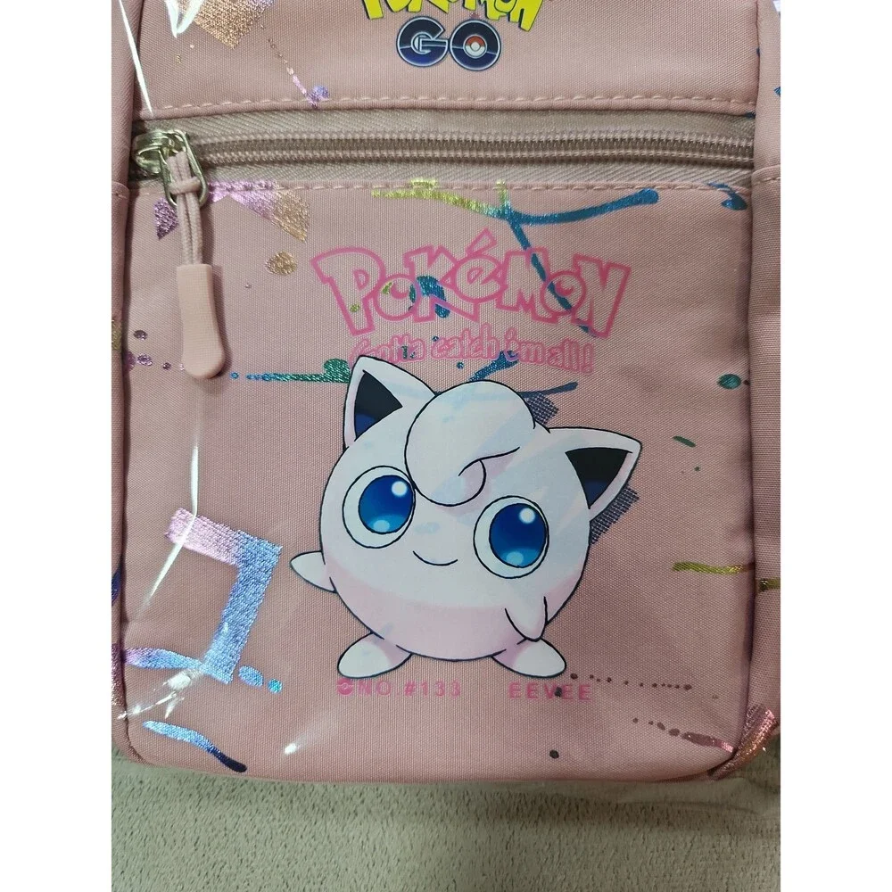 Pokémon Jigglypuff Pink Crossbody Bag - Anime Shoulder Bag